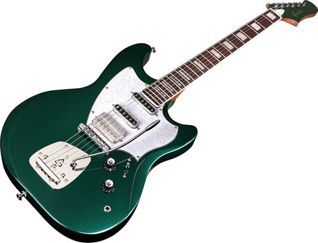 Guitarra elétrica Guild Surfliner Deluxe Evergreen Metallic Guitarra elétrica - 4