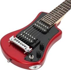Elektrische gitaar Höfner Shorty Deluxe Red Elektrische gitaar - 2