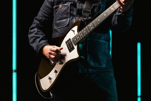 Elektrikitarr Fender American Ultra II Meteora EB Texas Tea Elektrikitarr - 11