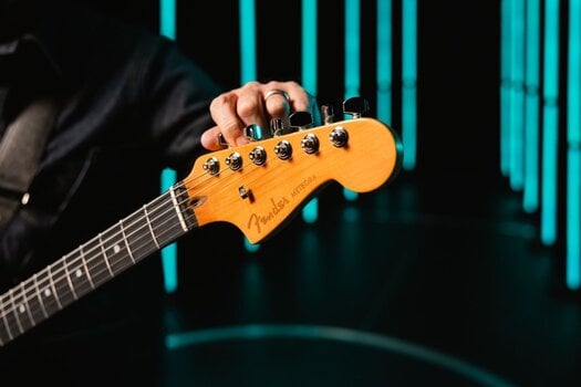 Elektrikitarr Fender American Ultra II Meteora EB Texas Tea Elektrikitarr - 12