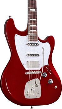 Electric guitar Guild Surfliner Deluxe Scarlet Red Metallic Electric guitar - 5