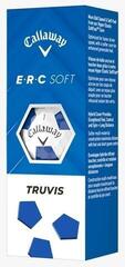 Golfové míčky Callaway ERC Soft 2025 White Truvis Blue Golfové míčky - 3