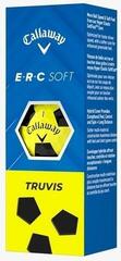 Golf Balls Callaway ERC Soft 2025 Yellow Truvis Black Golf Balls - 3