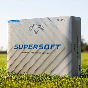 Piłka golfowa Callaway Supersoft 2025 White Basic 12 Piłka golfowa - 9