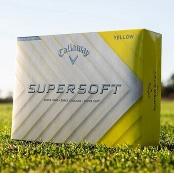Piłka golfowa Callaway Supersoft 2025 Yellow Basic 12 Piłka golfowa - 9