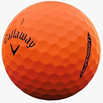 Palle da golf Callaway Supersoft 2025 Matte Orange Basic 12 Palle da golf - 2