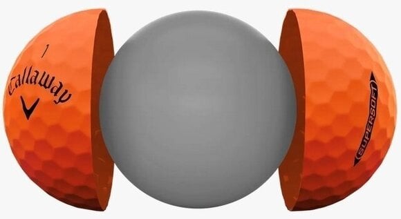 Palle da golf Callaway Supersoft 2025 Matte Orange Basic 12 Palle da golf - 5