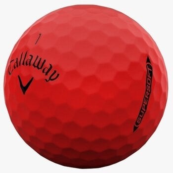 Piłka golfowa Callaway Supersoft 2025 Matte Red Basic 12 Piłka golfowa - 2