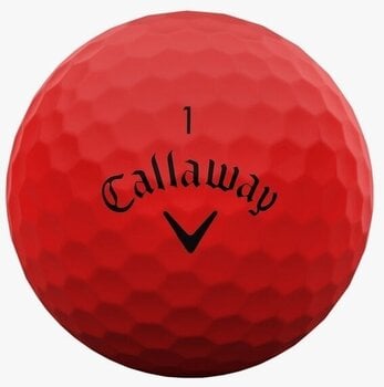 Piłka golfowa Callaway Supersoft 2025 Matte Red Basic 12 Piłka golfowa - 3