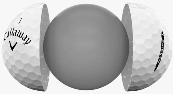 Piłka golfowa Callaway Warbird Distance+ White Basic 12 Piłka golfowa - 5