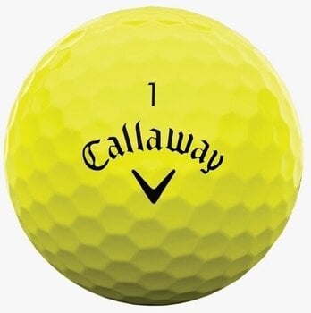 Golfbollar Callaway Warbird Distance+ Yellow Basic 12 Golfbollar - 3