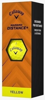 Golfbollar Callaway Warbird Distance+ Yellow Basic 12 Golfbollar - 4