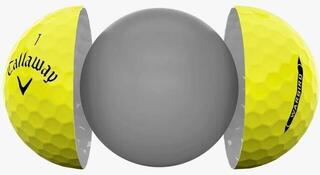 Golfové míčky Callaway Warbird Distance+ Yellow Basic Golfové míčky - 4