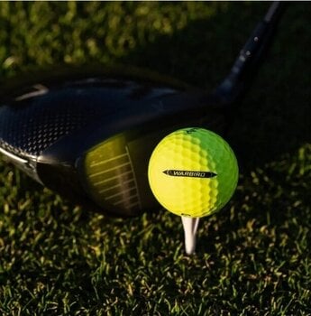 Golfbollar Callaway Warbird Distance+ Yellow Basic 12 Golfbollar - 9
