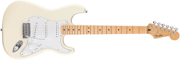 Electric guitar Fender Standard Stratocaster MN Olympic White Electric guitar - 3