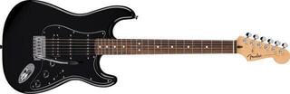 Elektrische gitaar Fender Standard Stratocaster HSS LRL Black Elektrische gitaar - 2