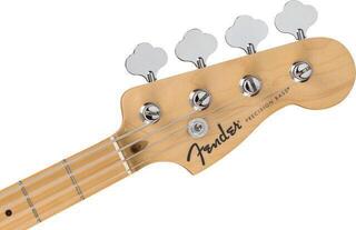 E-Bass Fender Standard Precision Bass MN Olympic White E-Bass - 4