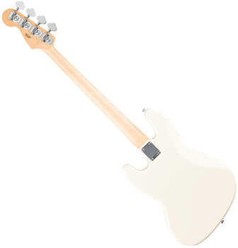 Električna bas kitara Fender Standard Jazz Bass LRL Olympic White Električna bas kitara - 2