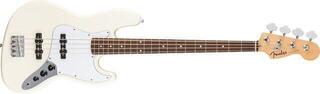 Elektrická basgitara Fender Standard Jazz Bass LRL Olympic White Elektrická basgitara - 2