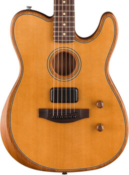 Guitarra electro-acústica Fender Acoustasonic Standard Telecaster Aged Natural Guitarra electro-acústica - 4
