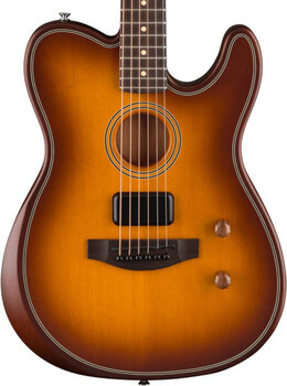 Guitarra electro-acústica Fender Acoustasonic Standard Telecaster Honey Burst Guitarra electro-acústica - 4