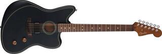 Chitarra Semiacustica Fender Acoustasonic Standard Jazzmaster Black Chitarra Semiacustica - 2