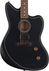 Chitarra Semiacustica Fender Acoustasonic Standard Jazzmaster Black Chitarra Semiacustica - 3