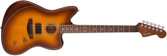 Guitarra electro-acústica Fender Acoustasonic Standard Jazzmaster Honey Burst Guitarra electro-acústica - 3