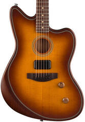 Guitare acoustique-électrique Fender Acoustasonic Standard Jazzmaster Honey Burst Guitare acoustique-électrique - 3