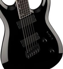 Multiscale electric guitar Jackson Pro Plus Series DK Modern MS HT6 EB Gloss Black Multiscale electric guitar - 3
