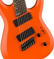 Multiscale electric guitar Jackson Pro Plus Series DK Modern HT7 MS EB Orange Crush Multiscale electric guitar - 3
