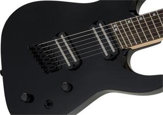 Multi-scale elektrische gitaar Jackson X Series Dinky Arch Top DKAF7 IL Gloss Black Multi-scale elektrische gitaar - 5