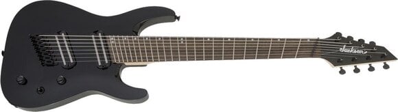 Chitarra Elettrica MUltiscala Jackson X Series Dinky Arch Top DKAF8 IL Gloss Black Chitarra Elettrica MUltiscala - 4