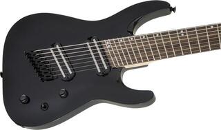 Multi-scale elektrische gitaar Jackson X Series Dinky Arch Top DKAF8 IL Gloss Black Multi-scale elektrische gitaar - 4