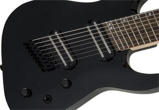 Multi-scale elektrische gitaar Jackson X Series Dinky Arch Top DKAF8 IL Gloss Black Multi-scale elektrische gitaar - 5
