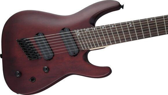 Guitares Multiscales Jackson X Series Dinky Arch Top DKAF8 IL Black Guitares Multiscales - 5