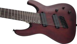 Multi-scale elektrische gitaar Jackson X Series Dinky Arch Top DKAF8 IL Black Multi-scale elektrische gitaar - 6