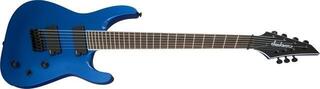 Multi-scale elektrische gitaar Jackson X Series Soloist Archtop SLAT7 IL Metallic Blue Multi-scale elektrische gitaar - 3