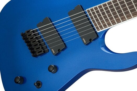 Guitares Multiscales Jackson X Series Soloist Archtop SLAT7 IL Metallic Blue Guitares Multiscales - 6