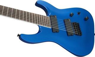 Multi-scale elektrische gitaar Jackson X Series Soloist Archtop SLAT7 IL Metallic Blue Multi-scale elektrische gitaar - 6