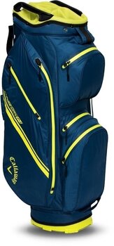 Saco de golfe para carrinho Callaway Chase 14 Dry Navy/Fluo Yellow Saco de golfe para carrinho - 2