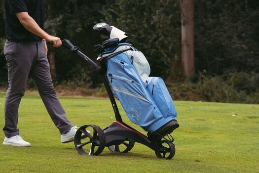 Saco de golfe para carrinho Callaway Chase 14 Dry Navy/Fluo Yellow Saco de golfe para carrinho - 9