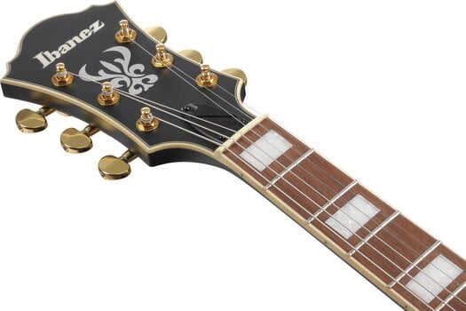 Semiakustická gitara Ibanez AF75G Artcore Black Flat Semiakustická gitara - 8
