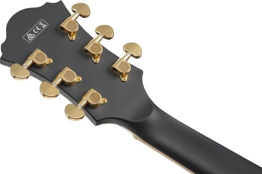 Semiakustická gitara Ibanez AF75G Artcore Black Flat Semiakustická gitara - 9