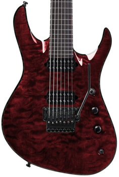 Guitare électrique Jackson Chris Broderick Soloist 7 Transparent Red Guitare électrique - 3