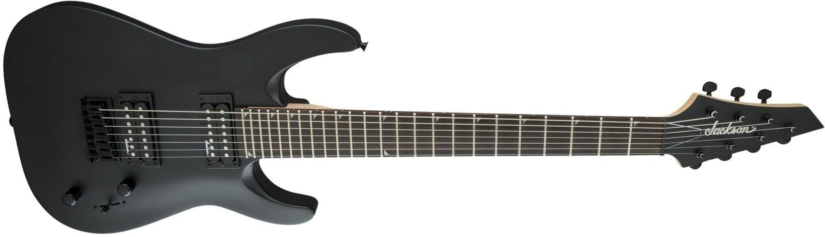 Jackson JS Series JS22-7 Dinky AH Satin Black Gitara