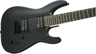 E-Gitarre Jackson JS Series JS22-7 Dinky AH Satin Black E-Gitarre - 5