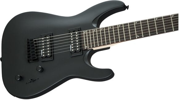 7-string Electric Guitar Jackson JS Series JS22-7 Dinky AH Satin Black 7-string Electric Guitar - 6