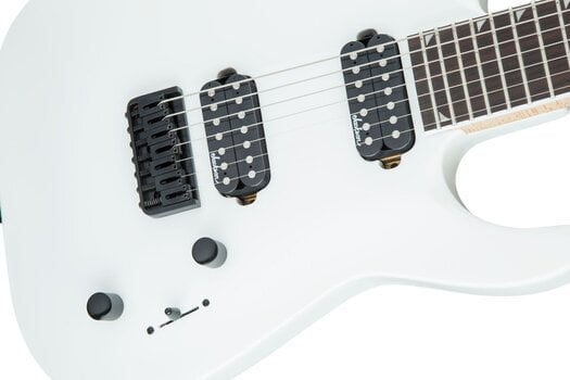 Chitarra Elettrica Jackson JS Series JS32-7 Dinky DKA HT AH Snow White Chitarra Elettrica - 5