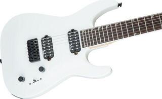 Guitare électrique Jackson JS Series JS32-7 Dinky DKA HT AH Snow White Guitare électrique - 5